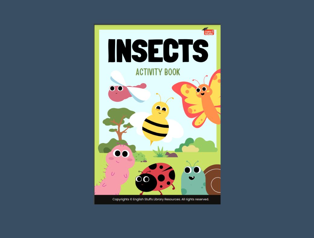 Insects Activity book