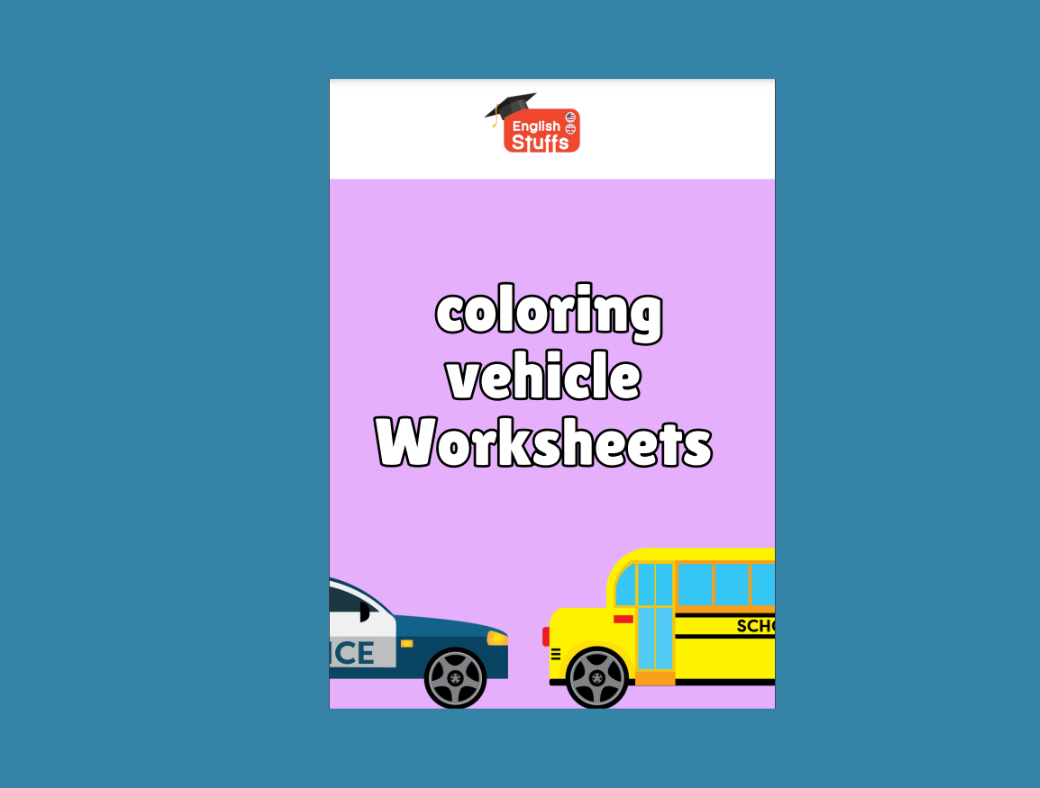 Coloring vehicle Worksheets