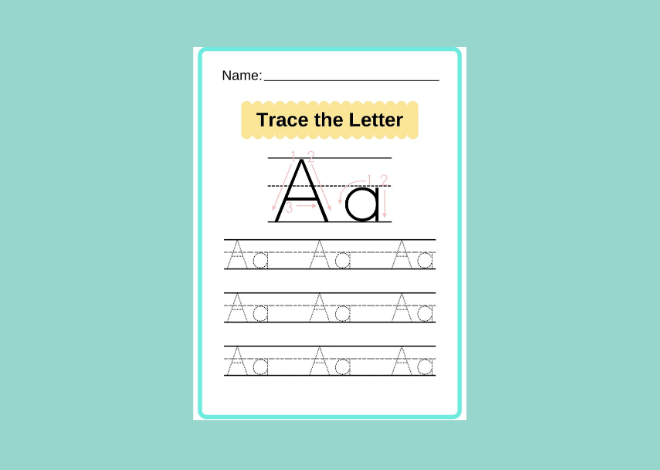 Tracing Letters A-Z Worksheet