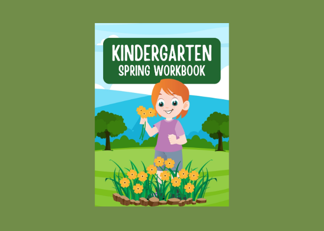 Kindergarten Spring Workbook