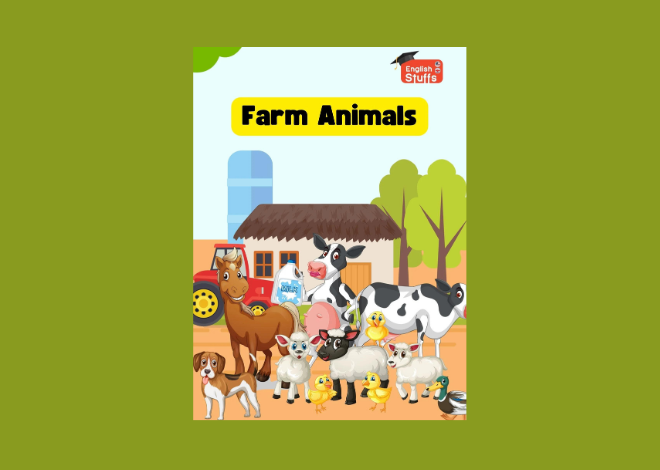 Farm Animals Reading Comprehension English Worksheet