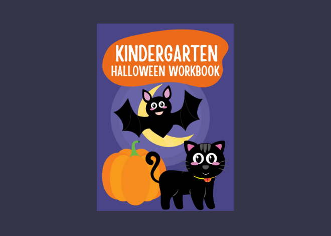 Kindergarten Halloween Workbook