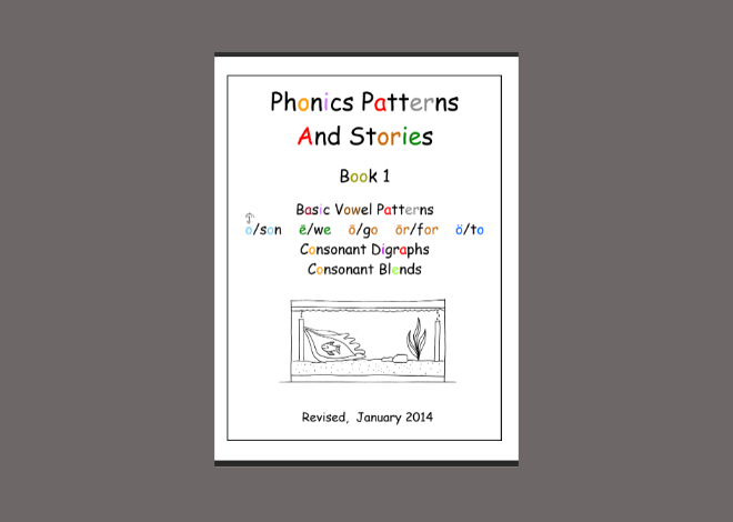 Phonics Patterns And Stories