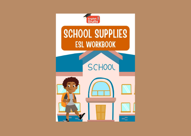 School Supplies ESL WORKBOOK